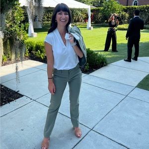 Ryan Herringbone Olive Suit